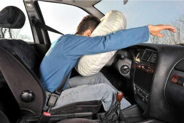 Airbag Injuries to face