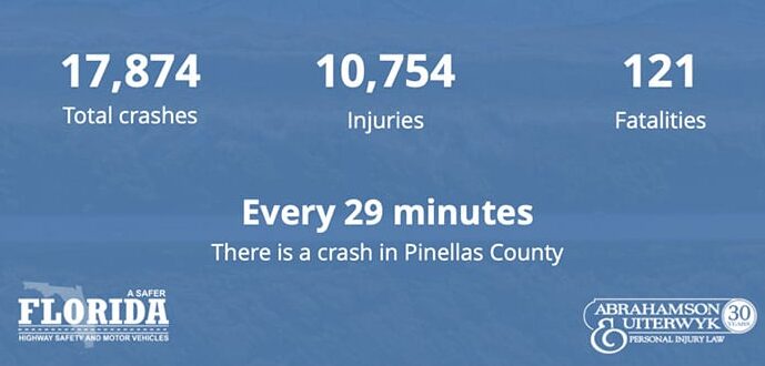 Estadísticas de accidentes de tráfico del condado de Pinellas en San Petersburgo