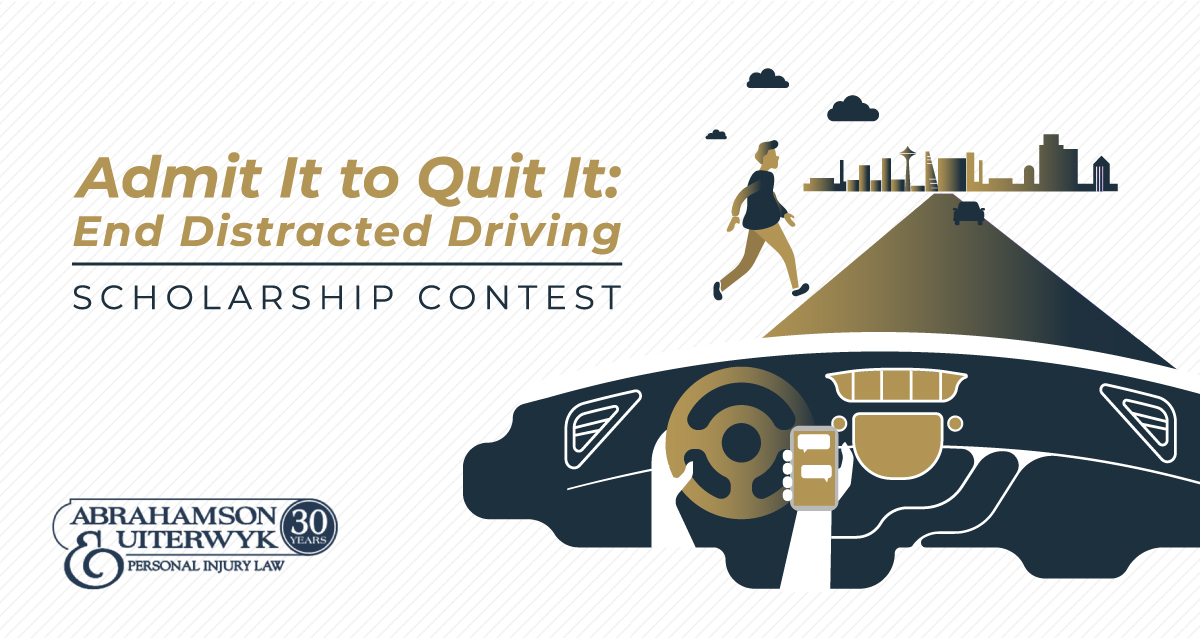 Admit it to Quit It: End Distracted Driving Scholarship Contest