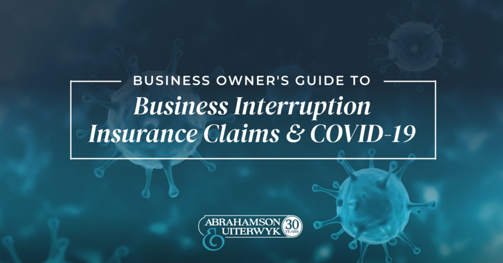 Business Interruption Insurance & Coronavirus