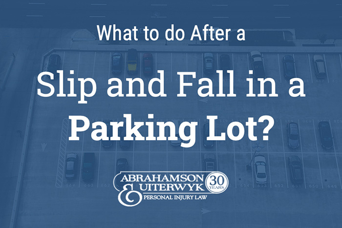 slip and fall in parking lot