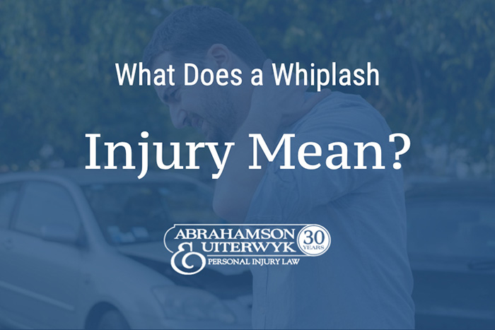 what does whiplash mean