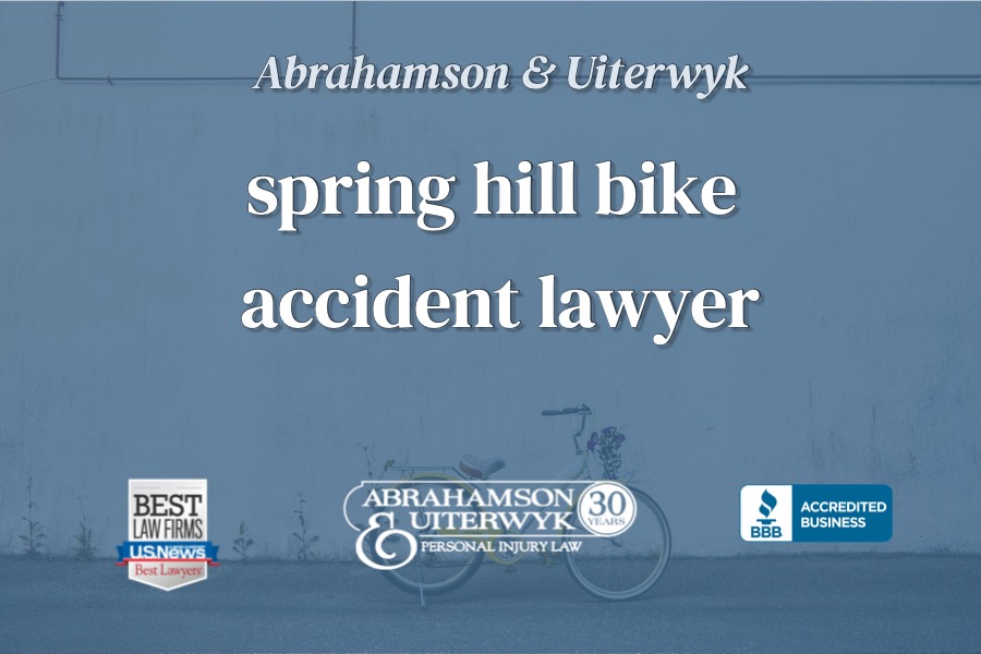 Spring Hill Bicycle Accident Lawyer