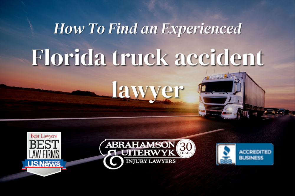 how to find an experienced truck accident lawyer in Florida