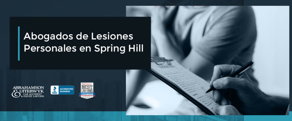 abogados de lesiones personales en spring hill