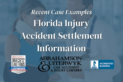 Florida Injury Accident Settlement Information