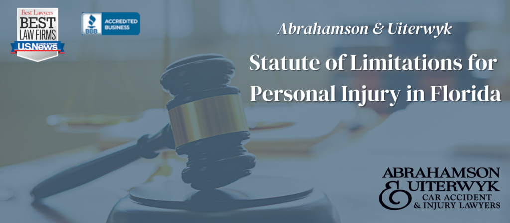 statute of limitations for personal injury in florida