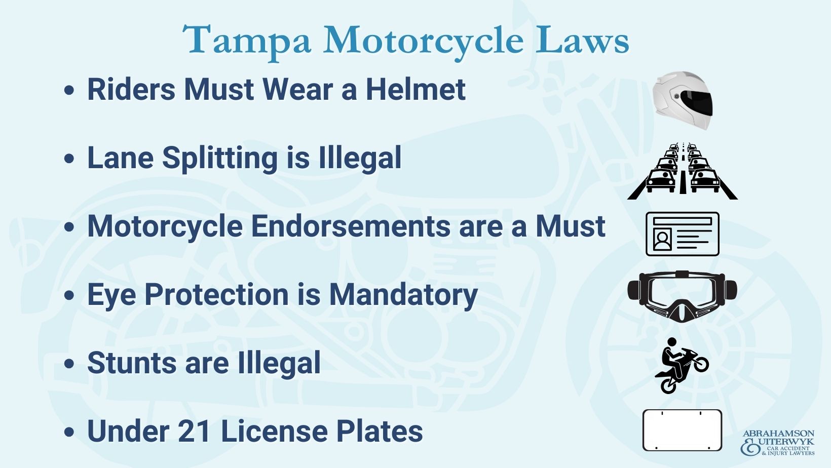 Tampa-Motorcycle-Laws