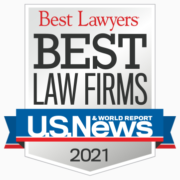 Best Law Firms Badge 2021