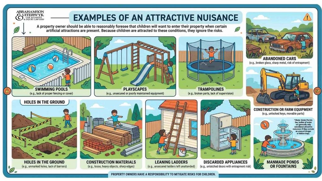 attractive nuisance examples