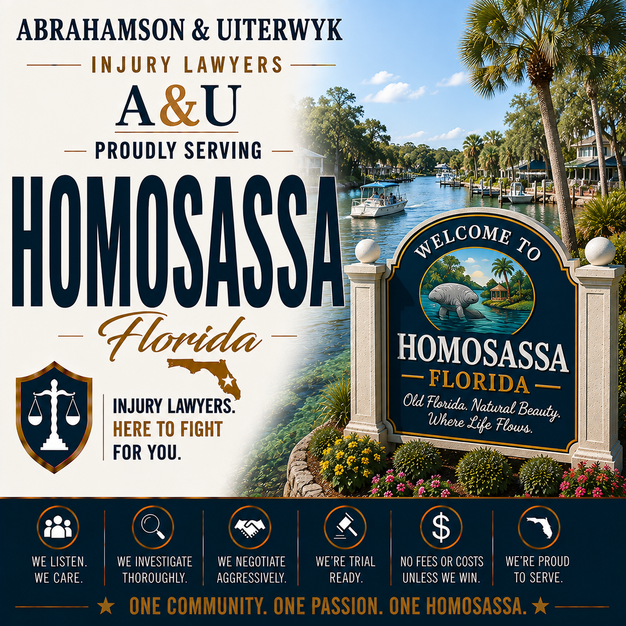 Abogado especializado en lesiones en Homosassa