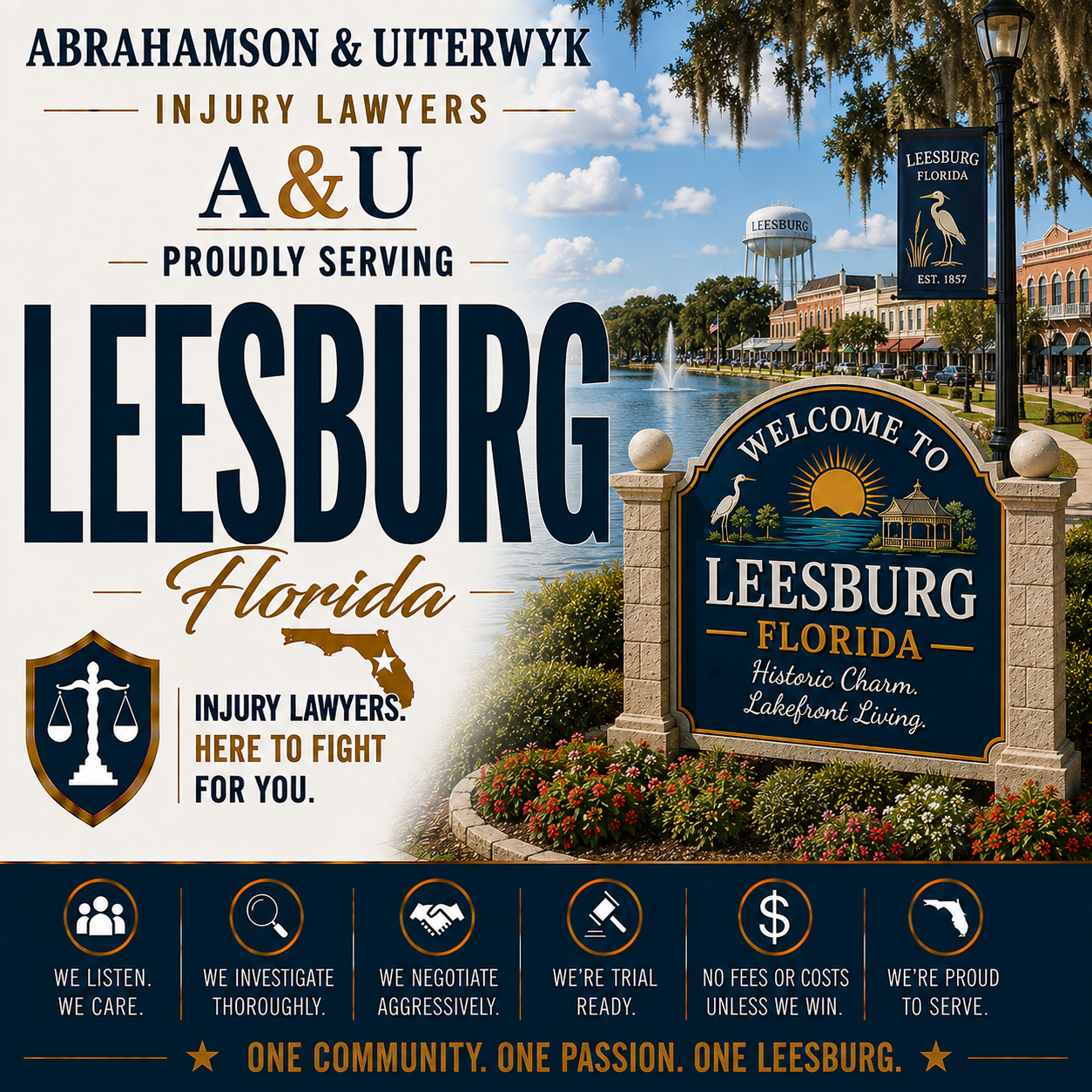 Abogado especializado en lesiones en Leesburg