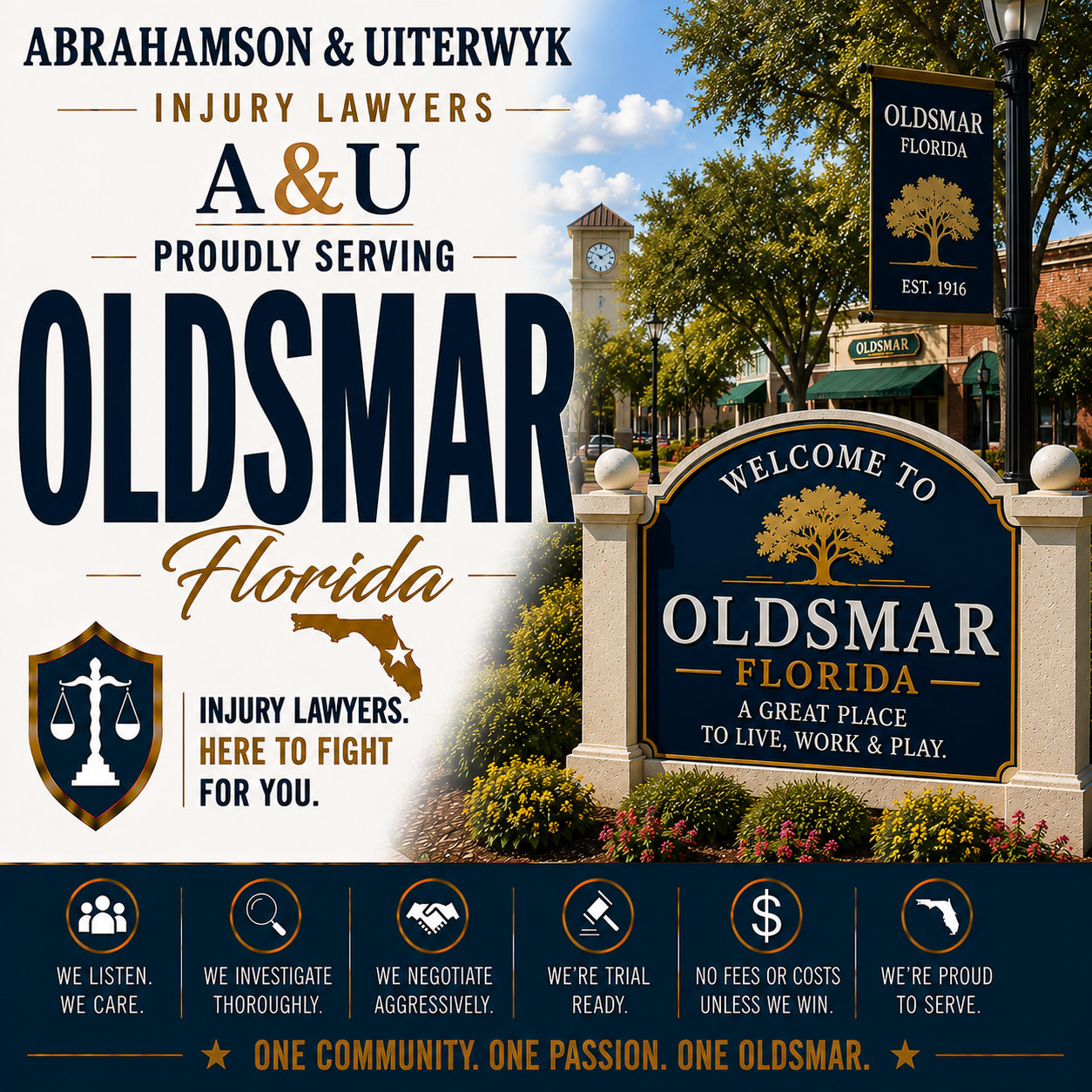 Abogado especializado en lesiones en Oldsmar