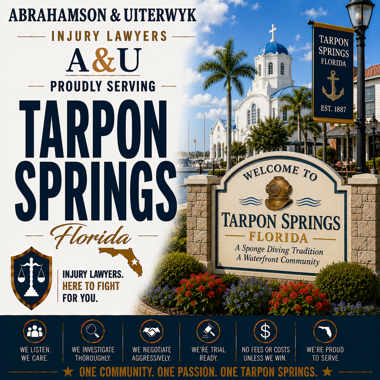 Abogado especializado en lesiones en Tarpon Springs